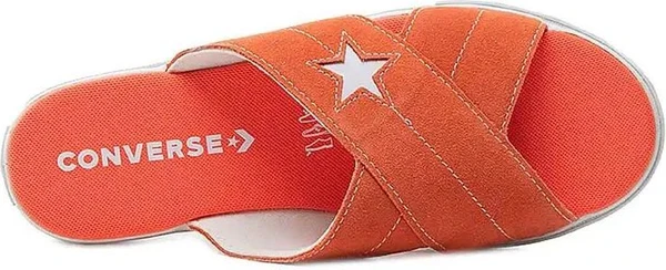 Шлепанцы женские Converse Cons оранжевые 564146C