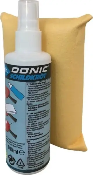 Набір для чищення ракеток Donic CLEANING SET жовтий 828529