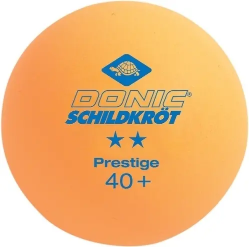 Набір м'ячів для настільного тенісу Donic PRESTIGE 2* помаранчевий (3 штуки) 608328