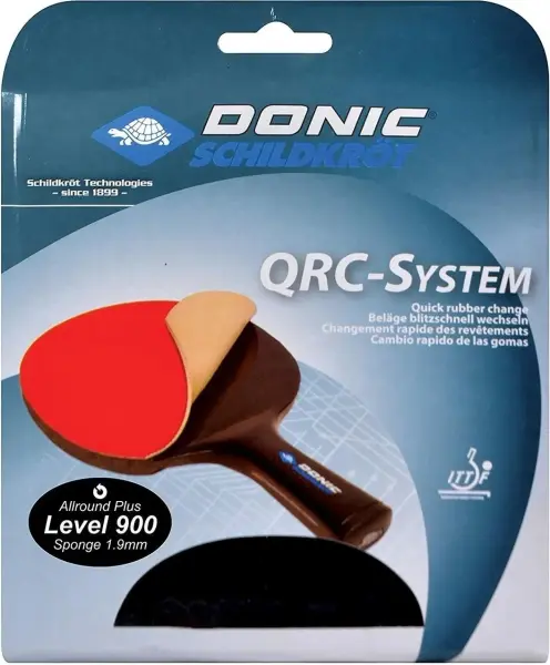 Набір накладок для ракеток Donic QRC LEVEL 900 CHAMPION чорно-червоний 752575
