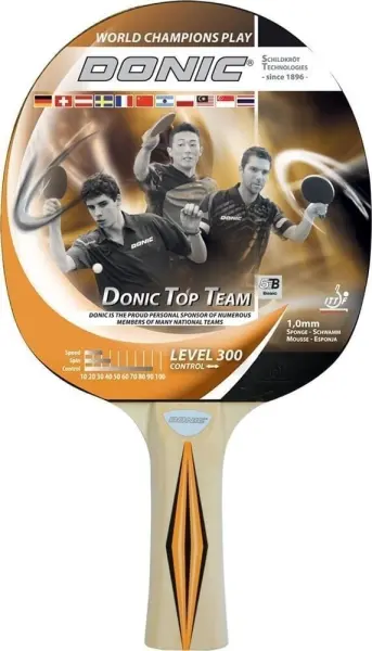 Ракетка для настільного тенісу Donic TOP TEAMS 300 світло-коричнева 705031