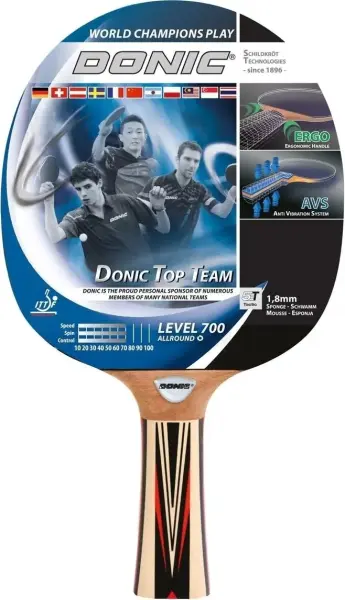 Ракетка для настільного тенісу Donic TOP TEAMS 700 світло-коричнева 754197