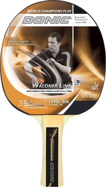 Ракетка для настільного тенісу Donic WALDNER 300 світло-коричнева 703001