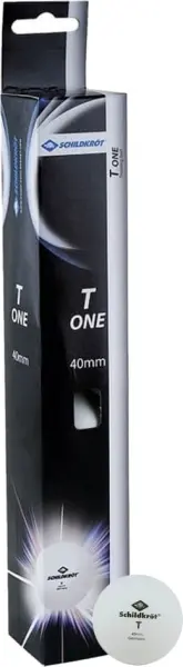 Набір м'ячів для настільного тенісу Donic 1T 40+ білий (6 штук) 618191
