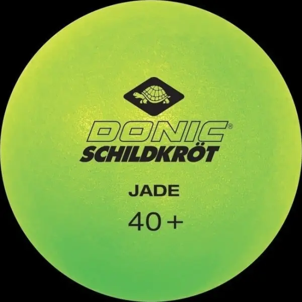 Набір м'ячів для настільного тенісу Donic GLOW IN THE DARK POLY 40+ зелений (6 штук) 608507