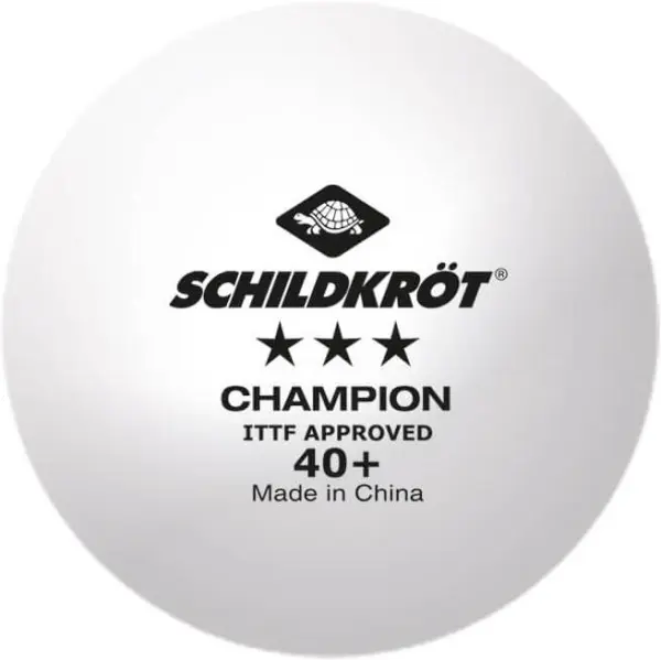 М'яч для настільного тенісу Donic CHAMPION ITTF 3* 40+ білий 608542