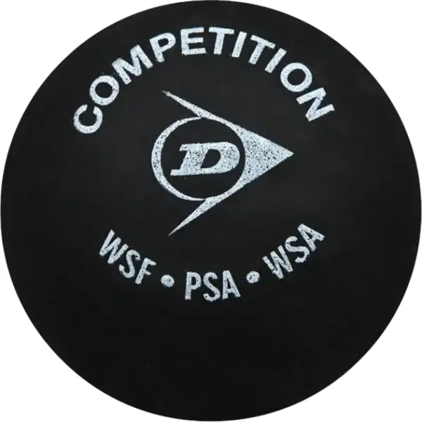 Мяч для сквоша Dunlop COMPETITION черно-белый Competition
