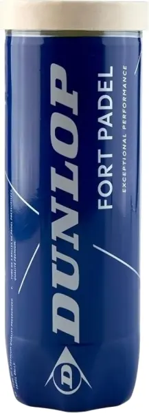 Набір м'ячів для падл-тенісу Dunlop FORT PADEL 3PET жовтий (3 штуки) 601555