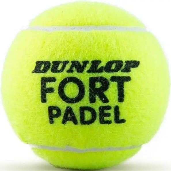 Набір м'ячів для падл-тенісу Dunlop FORT PADEL 3PET жовтий (3 штуки) 601555