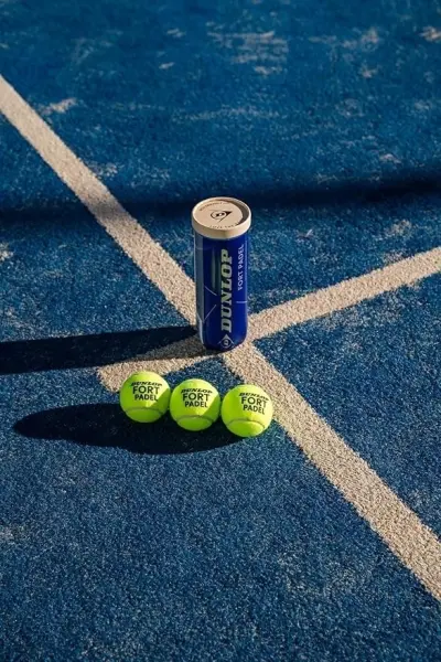 Набір м'ячів для падл-тенісу Dunlop FORT PADEL 3PET жовтий (3 штуки) 601555