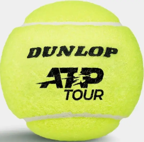 Набір м'ячів для тенісу Dunlop ATP TOUR 3B жовтий (3 штуки) 601598