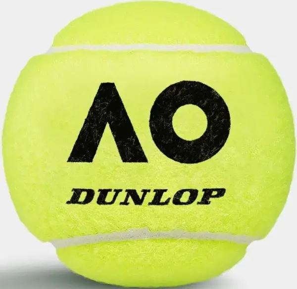 Набір м'ячів для тенісу Dunlop AUSTRALIAN OPEN 4B жовтий (4 штуки) 601602