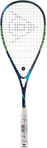 Ракетка для сквошу Dunlop HYPERFIBRE+ EVOLUTION PRO NH темно-синьо-блакитно-салатова 773252US