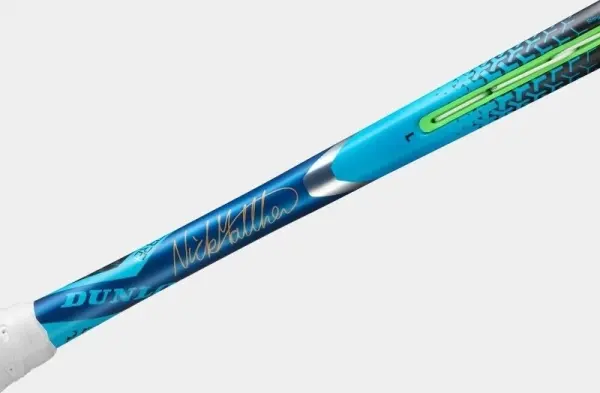 Ракетка для сквошу Dunlop HYPERFIBRE+ EVOLUTION PRO NH темно-синьо-блакитно-салатова 773252US