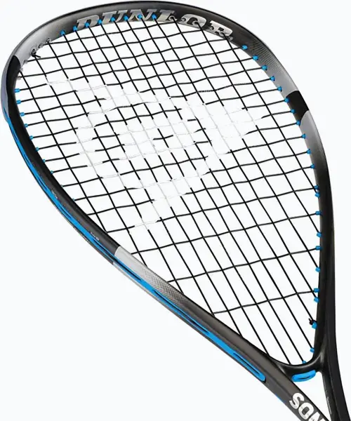 Ракетка для сквошу Dunlop SONICCORE EVOLUTION 120 HL чорно-блакитна 10326925