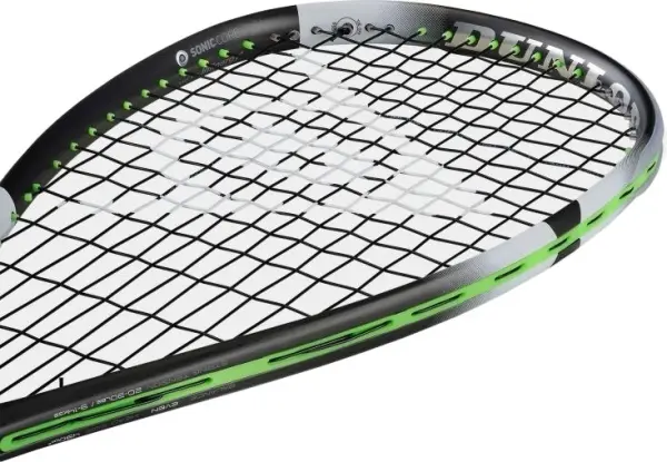 Ракетка для сквошу Dunlop SONICCORE EVOLUTION 130 чорно-біло-салатова 10326926