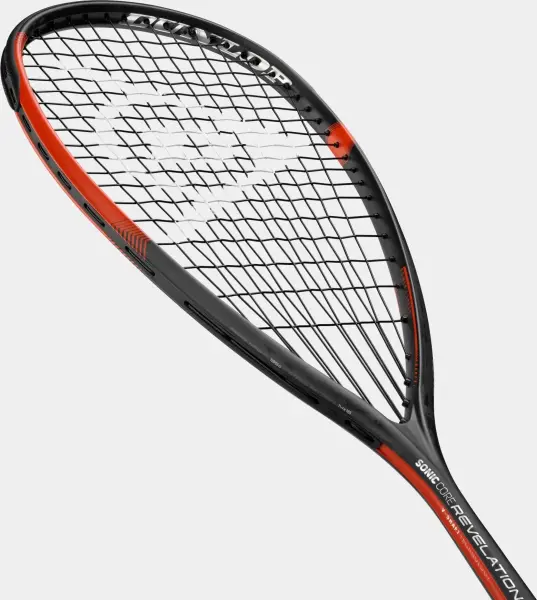 Ракетка для сквошу Dunlop SONICCORE REVELATION 135 NH чорно-червона 10316319