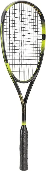 Ракетка для сквоша Dunlop SONICCORE ULTIMATE 132 NH черно-желтая 10326928
