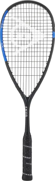 Ракетка для сквоша Dunlop SR FX115 NH черно-синяя 10351961