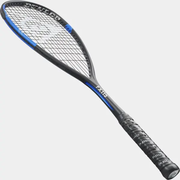 Ракетка для сквоша Dunlop SR FX115 NH черно-синяя 10351961
