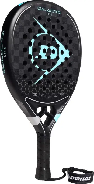 Ракетка для падл-тенісу Dunlop GALACTICA LITE 2025 чорно-блакитна 10359942