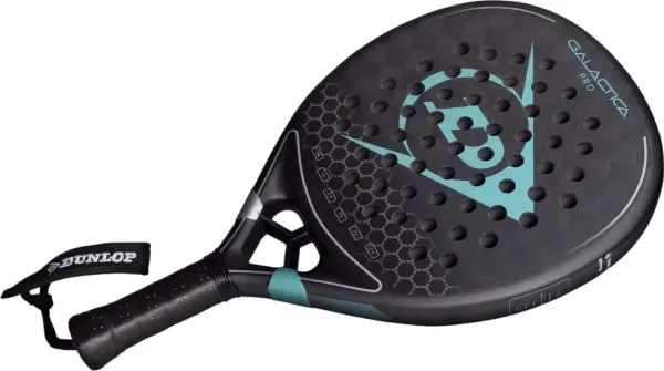 Ракетка для падл-тенісу Dunlop GALACTICA PRO 2025 чорно-темно-бірюзова 10359940
