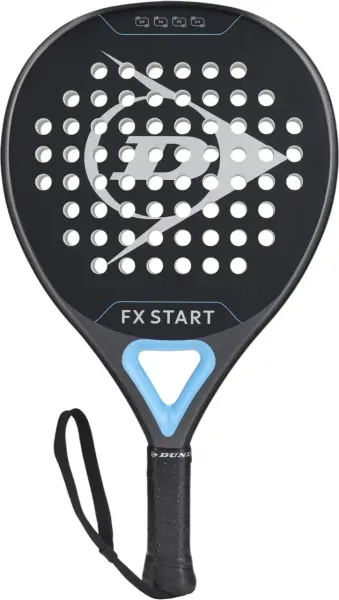 Ракетка для падл-тенісу Dunlop PRT FX START 2026 чорно-блакитна 10370745