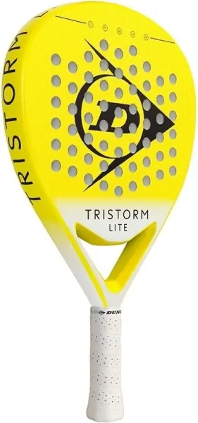 Ракетка для падл-тенісу Dunlop TRISTORM LITE 2025 жовто-біла 10359947