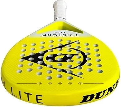 Ракетка для падл-тенісу Dunlop TRISTORM LITE 2025 жовто-біла 10359947