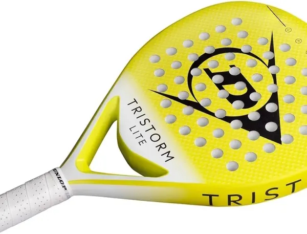 Ракетка для падл-тенісу Dunlop TRISTORM LITE 2025 жовто-біла 10359947