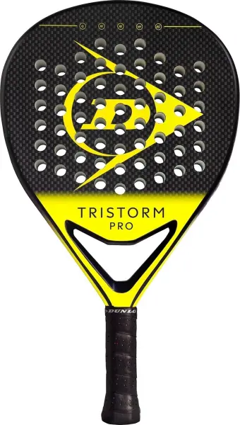 Ракетка для падл-тенісу Dunlop TRISTORM PRO 2025 чорно-жовта 10359946
