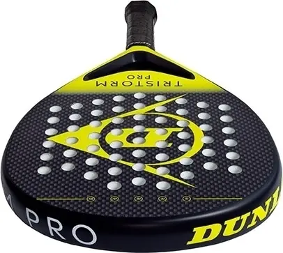 Ракетка для падл-тенісу Dunlop TRISTORM PRO 2025 чорно-жовта 10359946
