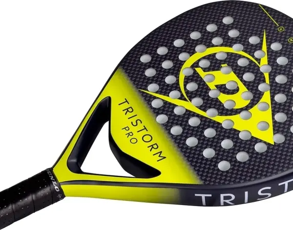 Ракетка для падл-тенісу Dunlop TRISTORM PRO 2025 чорно-жовта 10359946