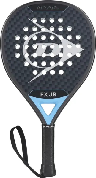 Ракетка для падл-тенісу дитяча Dunlop FX JUNIOR 2026 чорно-блакитна 10370738