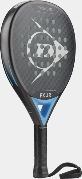 Ракетка для падл-тенісу дитяча Dunlop PRT FX JUNIOR 2026 чорно-блакитна 10370746