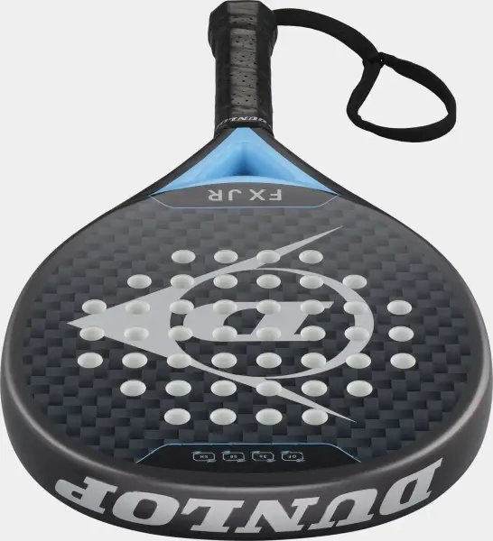 Ракетка для падл-тенісу дитяча Dunlop PRT FX JUNIOR 2026 чорно-блакитна 10370746