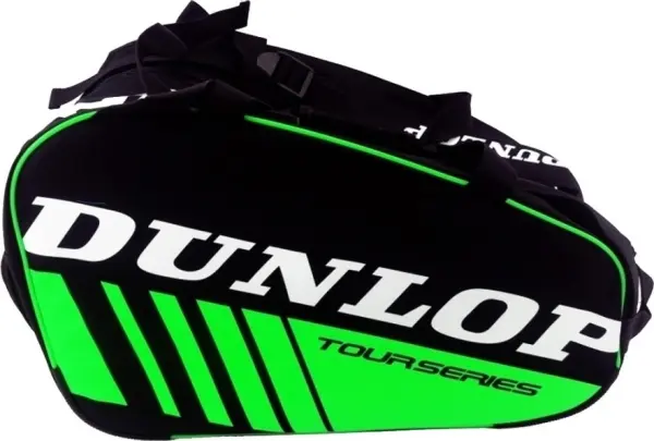 Сумка для падл-тенниса Dunlop PADEL PALETERO INTRO черно-зеленая 623852
