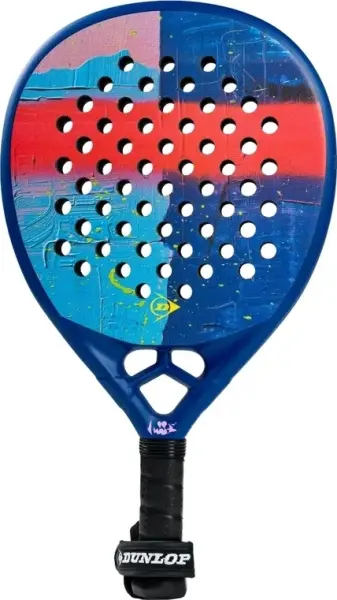 Ракетка для падл-тенісу Dunlop GALACTICA PRO NISSE синьо-червона 10376500