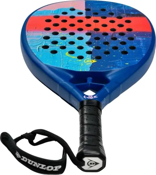 Ракетка для падл-тенісу Dunlop GALACTICA PRO NISSE синьо-червона 10376500