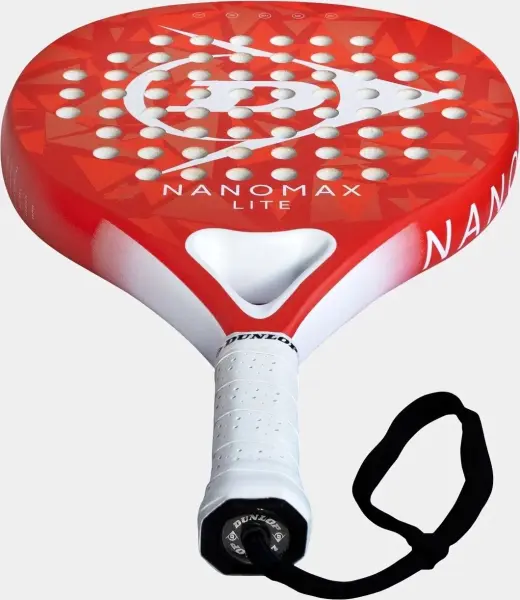 Ракетка для падел-тенісу Dunlop NANOMAX LITE червоно-біла 10359949