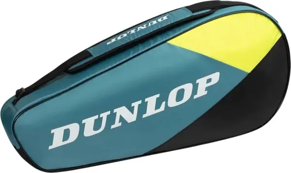 Сумка для тенісу Dunlop SX CLUB 3 бірюзово-жовто-чорна 10364028