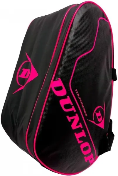 Сумка-рюкзак для тенісу Dunlop TOUR INTRO CARBON PRO чорно-рожева 10316692