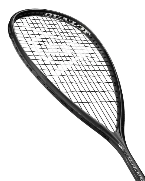Ракетка для сквошу Dunlop SONIC CORE REVELATION 125 NH чорна 10316318