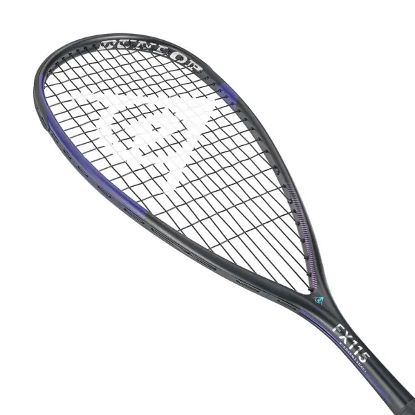 Ракетка для сквоша Dunlop FX115 NH 2026 черно-синяя 10377175