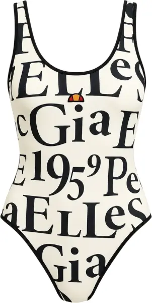 Боді жіноче Ellesse NIVES молочно-чорне SGT19180-904