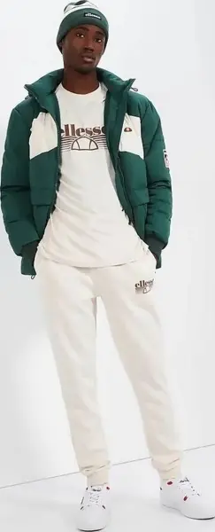 Куртка Ellesse PADOLTI зелено-біла SHT19019-502