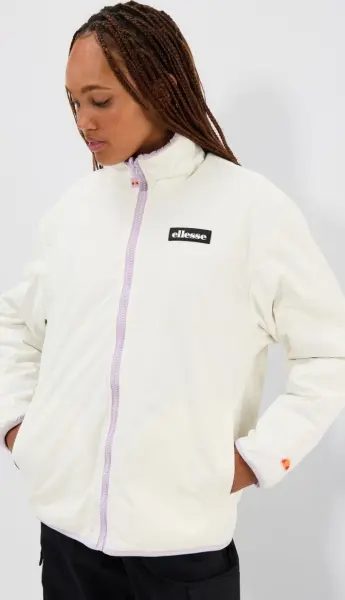 Куртка женская Ellesse COVALGARDE двусторонняя сиренево-белая SGX20907-375