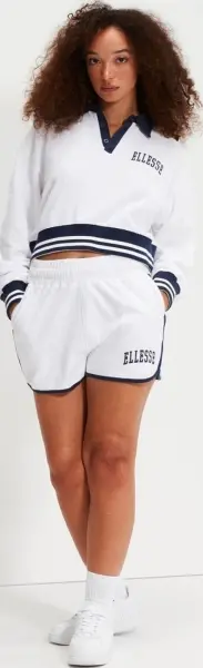 Свитшот женский Ellesse CROCETTA бело-темно-синий SGV20265-908
