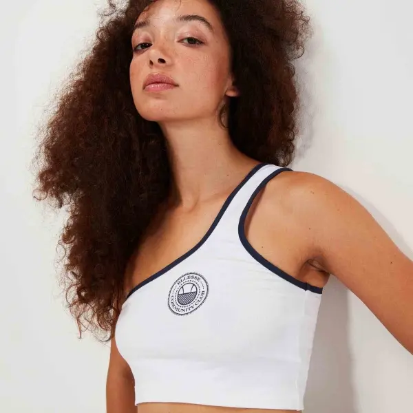 Топ жіночий Ellesse CAPUANO біло-темно-синій SGV20263-908