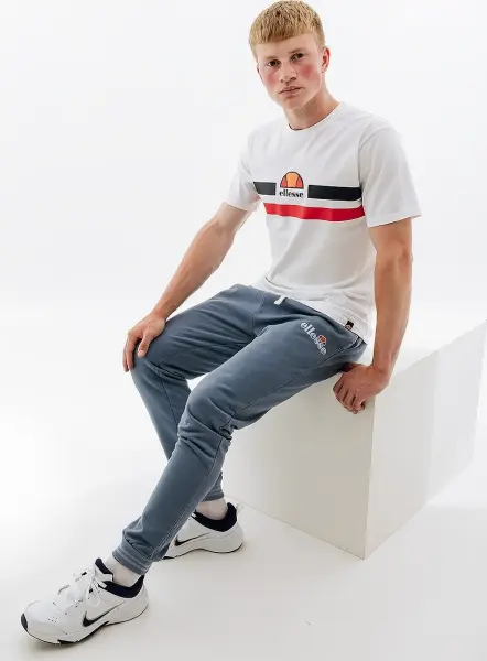 Футболка Ellesse APREL біло-чорно-червона SHR06453-908